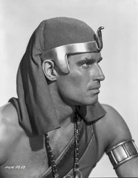 A Scene From The Ten Commandments Photo Print featuring a classic film scene.