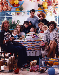 Thirty Something Group Picture in Birthday Celebration Photo Print
