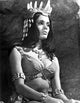 A Portrait Of Martine Beswick Photo Print featuring classic cinema elegance.