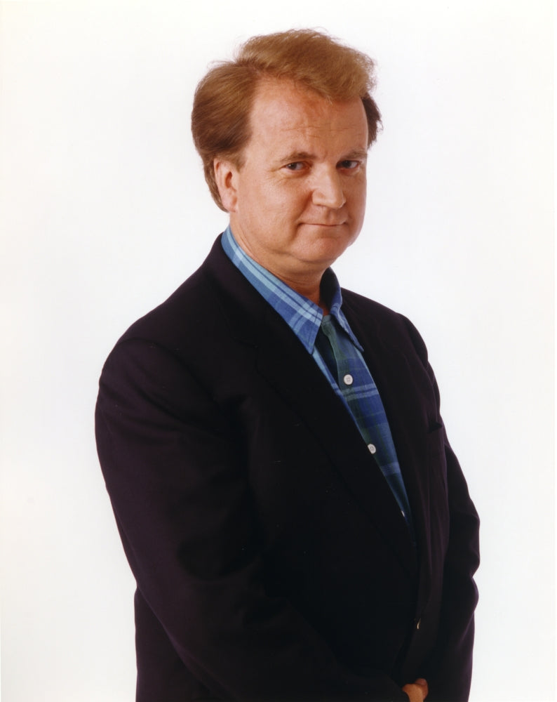 Dave Thomas Portrait in Black Coat Photo Print