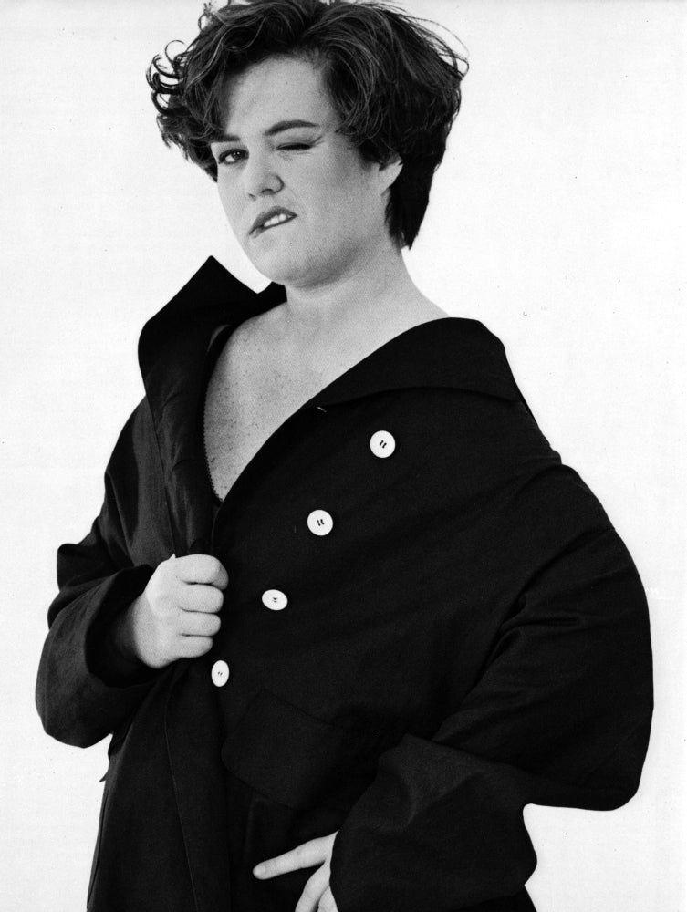 Winking Portrait of Rosie O'Donnell Photo Print