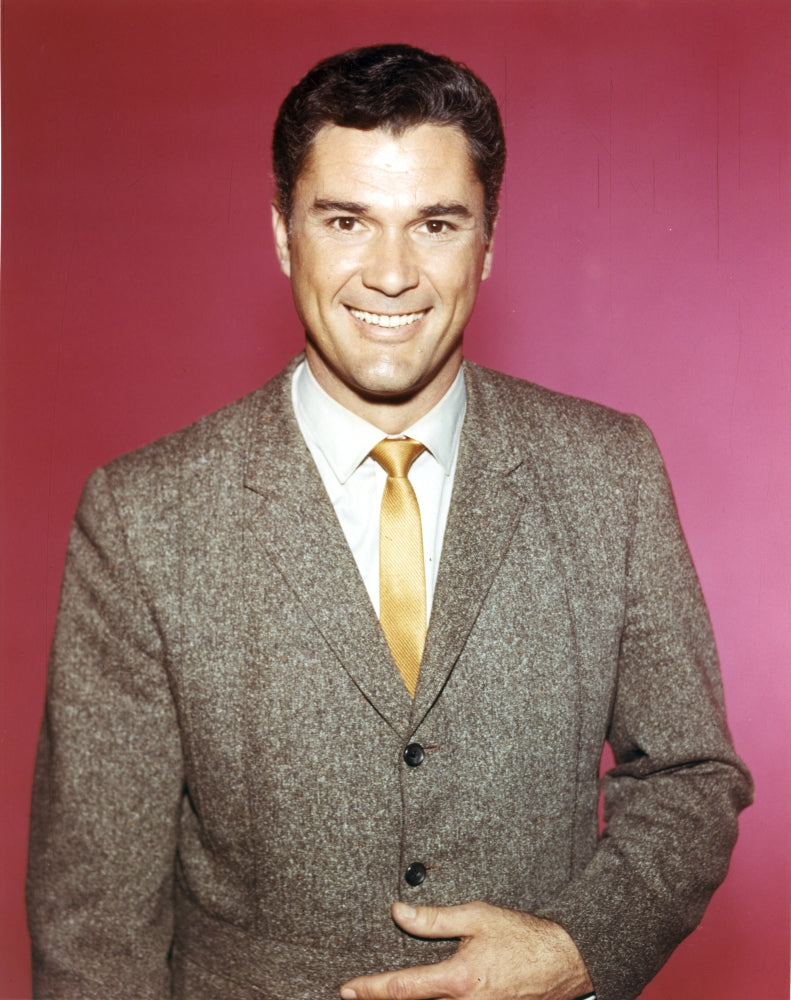 Time Tunnel Portrait Photo Print with Pink Background