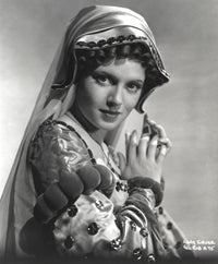 Lana Turner wearing a classic outfit - Vintage photo print.