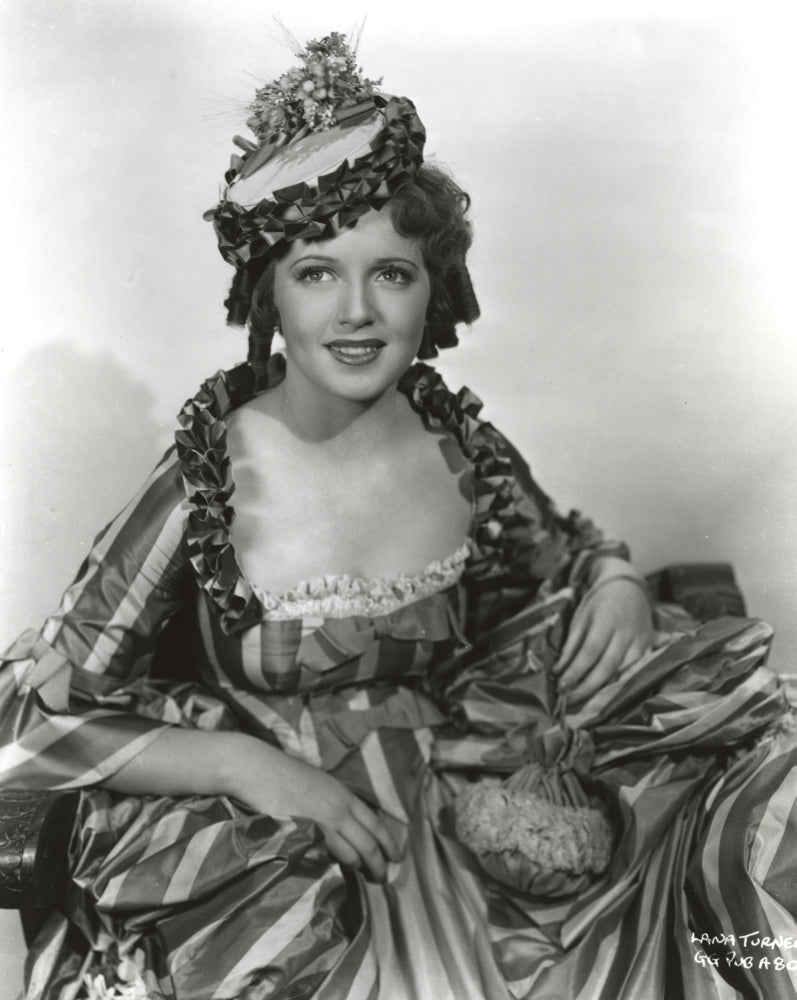 Lana Turner Portrait in Old Irish Dress Photo Print