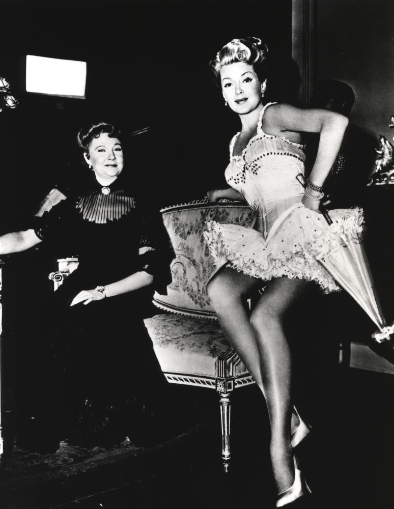 Lana Turner seated on a couch - classic Hollywood photo print.