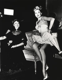 Lana Turner seated on a couch - classic Hollywood photo print.
