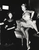 Lana Turner seated on a couch - classic Hollywood photo print.