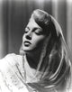 Lana Turner portrait photo print with eyes closed