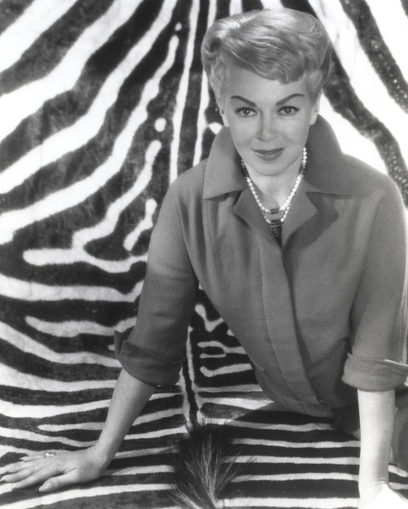 Lana Turner black and white portrait photo print