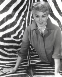 Lana Turner black and white portrait photo print