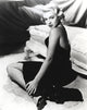 Lana Turner portrait in black dress photo print
