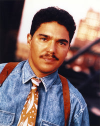 Nick Turturro portrait in blue jacket photo print.