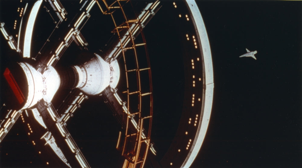 Two Thousand and One: A Space Odyssey movie scene photo print.