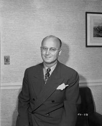 A Portrait Of A Man with Glasses Photo Print