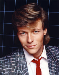 Jack Wagner Portrait in Red Tie Photo Print