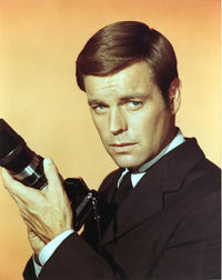 Robert Wagner Posed in Black Suit Photo Print