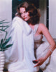 Lesley Warren Portrait in White Fur Dress Photo Print