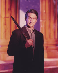 Sam Waterston portrait photo print in black coat