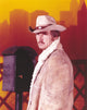 Dennis Weaver portrait in brown jacket photo print