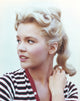 Tuesday Weld in striped dress photo print