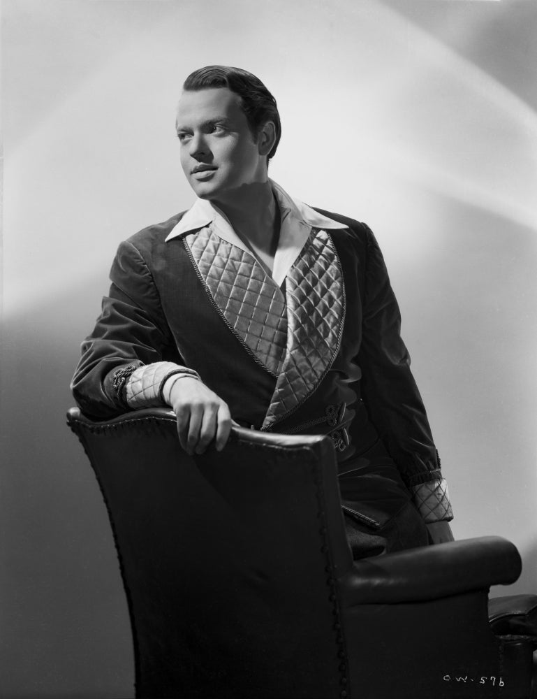 Orson Welles smiling classic photo print