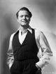 Orson Welles posed in a vest and polo - Photo Print