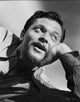 Orson Welles Leaning Head on Hand in Stripes Polo Photo Print