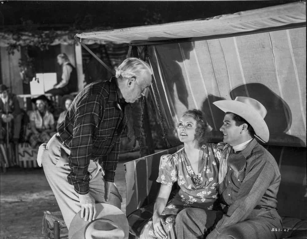 Ray Whitley film still photo print showcasing classic cinema.