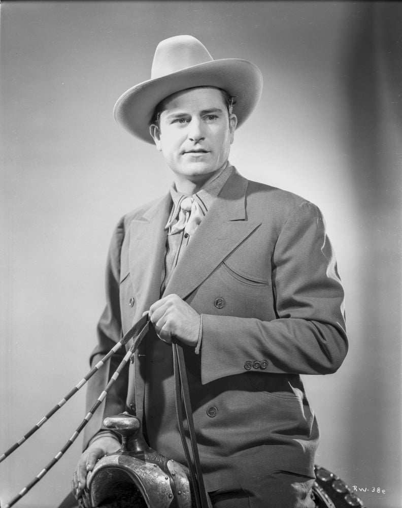 A Portrait Of Ray Whitley Photo Print in 8x10 size.