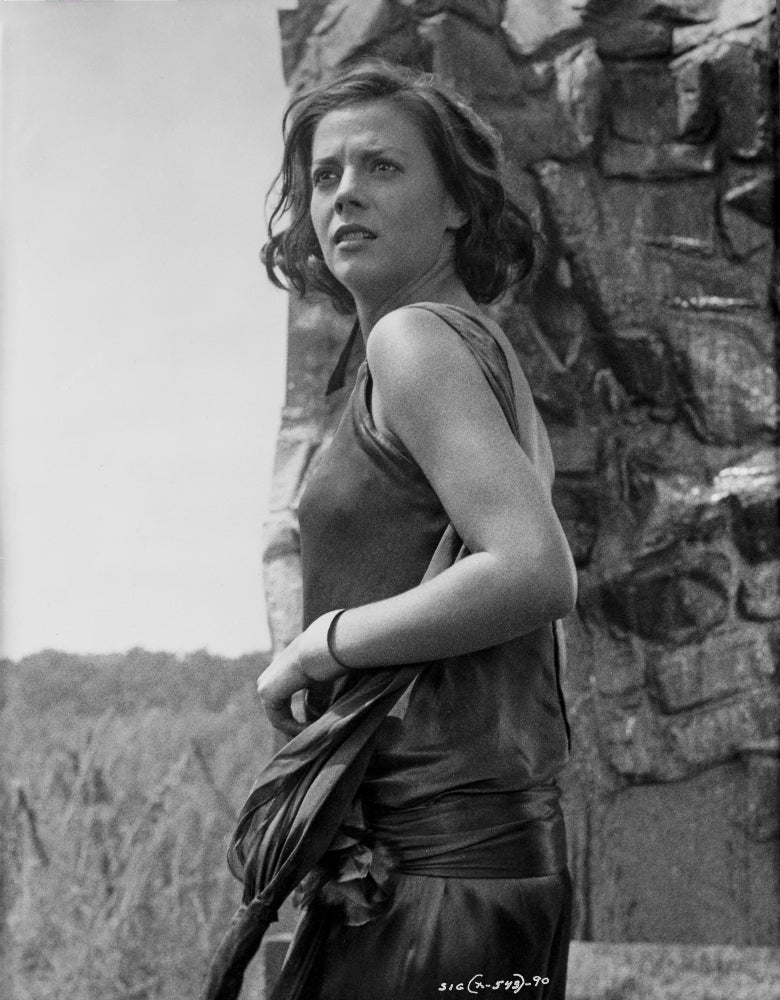 Natalie Wood Looking Thoughtful Photo Print showcasing classic Hollywood charm.