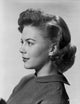 Natalie Wood black and white photo print facing sideways.
