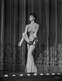Natalie Wood Undressing Photo Print showcasing classic Hollywood elegance