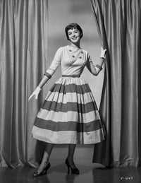 Natalie Wood posed elegantly in a dress - Photo Print