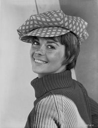 Natalie Wood holding her beret photo print