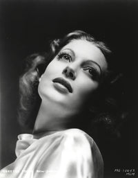 Loretta Young classic photo print showcasing her timeless elegance.