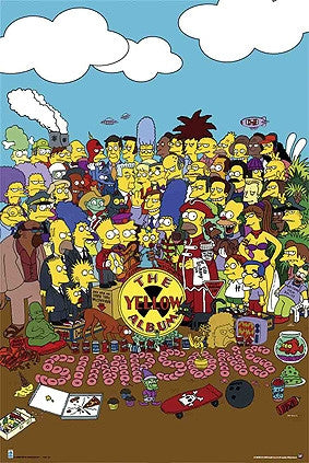 The Simpsons The Yellow Album Poster Print - 22x34