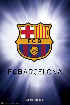 FC Barcelona Shield Poster Print - Rolled Poster 22x34