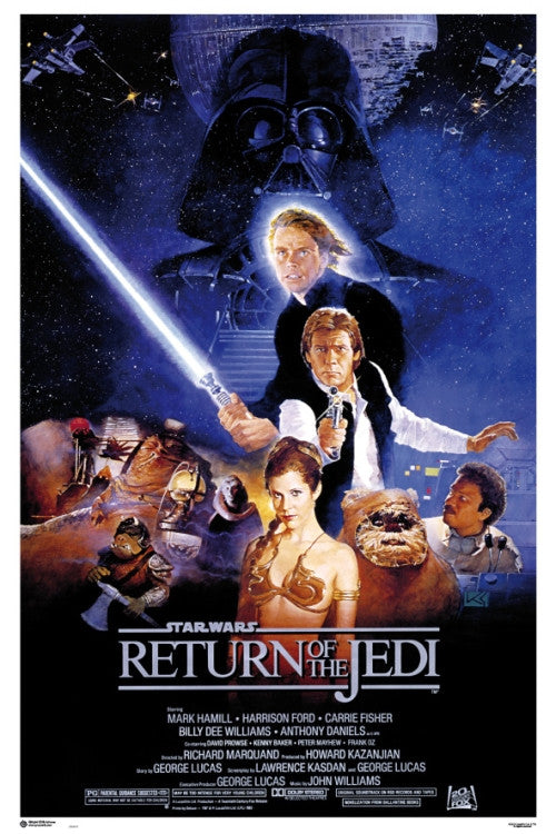 Star Wars Return of the Jedi Poster Print 22x34