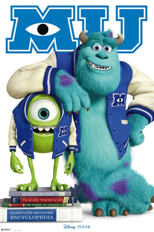 Monster Inc. Hfe Poster Print - 34x22 Rolled | Posterazzi