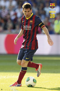 FC Barcelona Messi Action Poster Print - 22x34