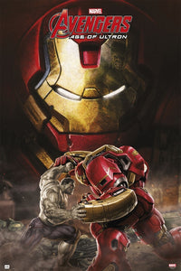Marvel Avengers Age Of Ultron Hulkbuster Poster Print - 22x34