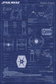Star Wars Galactic Empire Machine Rolled Poster Print 22x34
