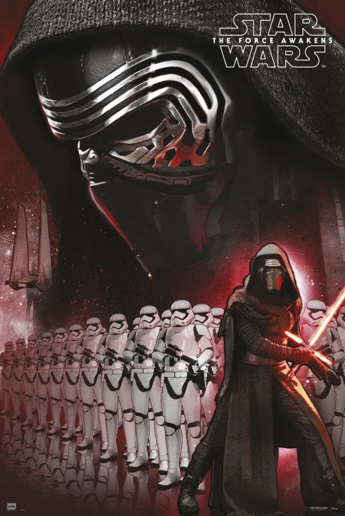 Star Wars Kylo Ren Poster Print | 22x34 Rolled Poster