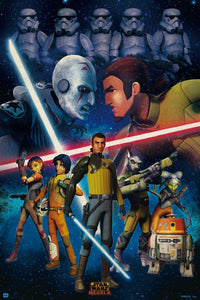 Star Wars Rebels Duel Poster Print - 22x34