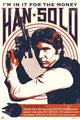 Star Wars Han Solo Rock Poster Print - 22x34