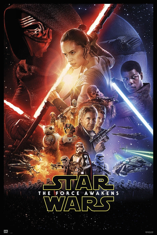 Star Wars VII Onesheet Poster Print - 22x34