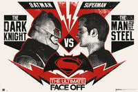 Batman V Superman Ultimate Face Off Poster Print (34x22)