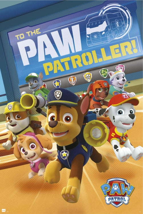 Paw Patrol Patroller Poster Print - 24x36 Rolled Poster