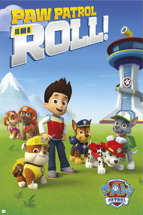 Paw Patrol Roll Poster Print - 24x36 | Posterazzi
