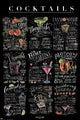 Lily & Val Cocktails Poster Print - Perfect for Home or Office